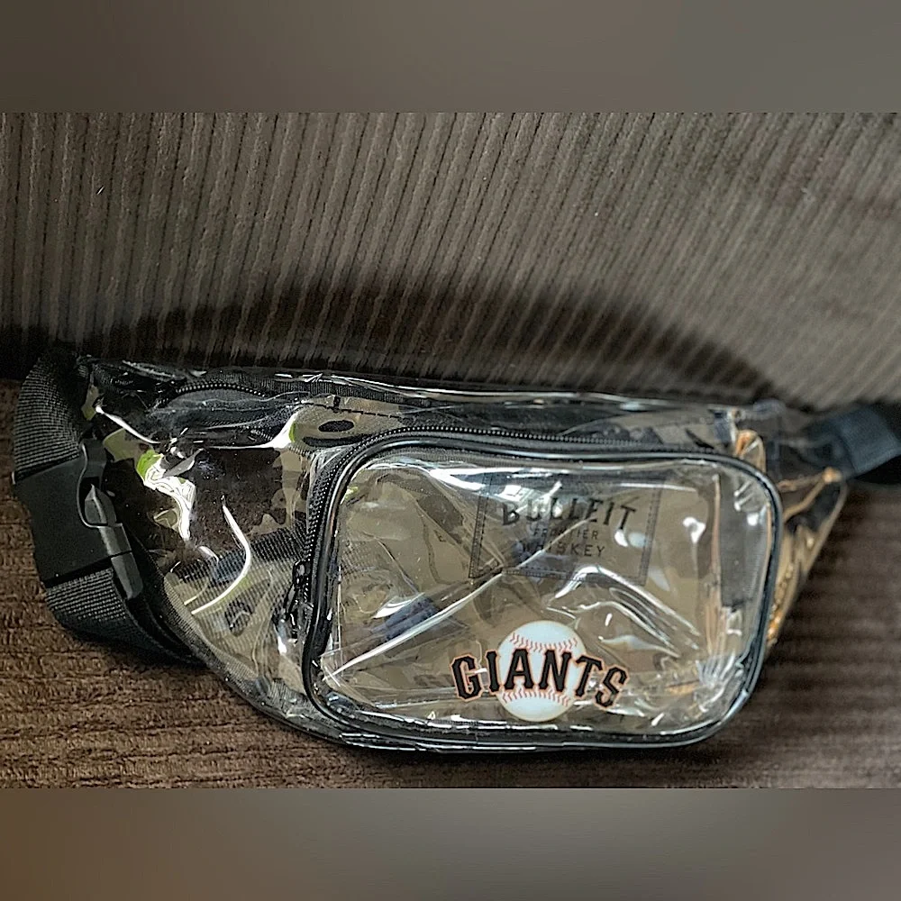 Clear Fanny Pack Bag — SF Giants - Picture 4 of 14